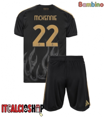 Juventus Weston McKennie #22 Terza Maglia Bambino 2026-27 Manica Corta (+ Pantaloni corti)